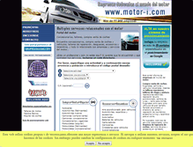 Tablet Screenshot of motor-i.com